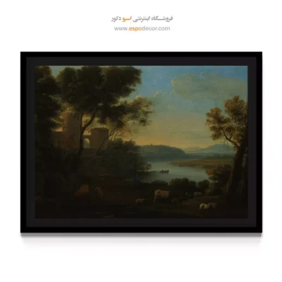خرید تابلو نقاشی قدیمی خاور دور - تابلو نقاشی های معروف - اسپو دکور