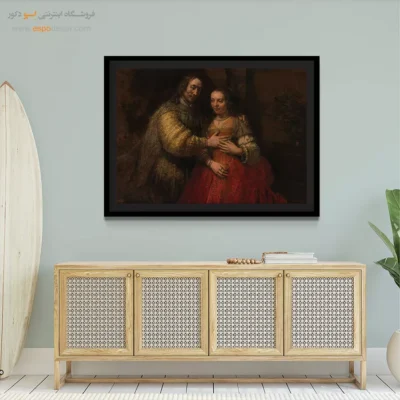 خرید تابلو نقاشی قدیمی ژاپنی - تابلو نقاشی های معروف - اسپو دکور