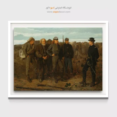 خرید تابلو نقاشی قدیمی سبک مصری - تابلو نقاشی های معروف - اسپو دکور