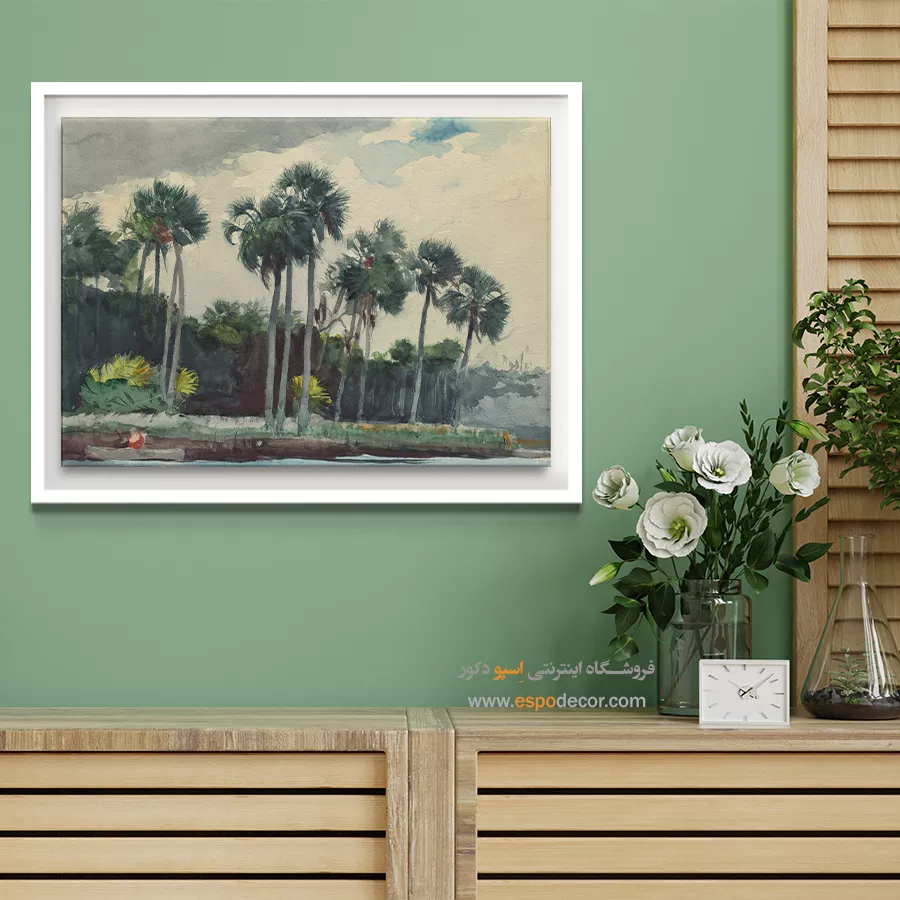 خرید تابلو نقاشی قدیمی مدیترانهای - تابلو نقاشی های معروف - اسپو دکور