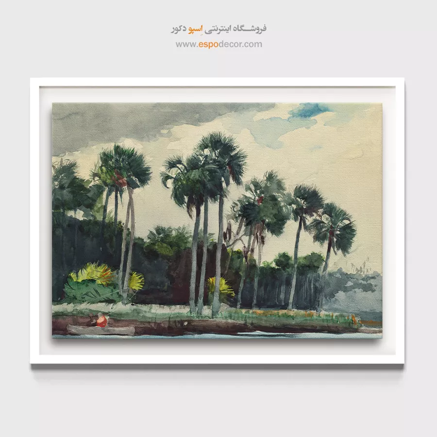 خرید تابلو نقاشی قدیمی مدیترانهای - تابلو نقاشی های معروف - اسپو دکور