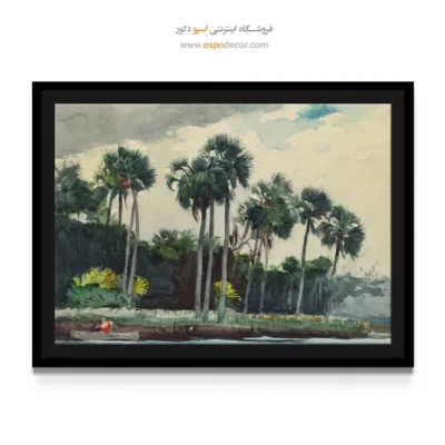 خرید تابلو نقاشی قدیمی مدیترانهای - تابلو نقاشی های معروف - اسپو دکور