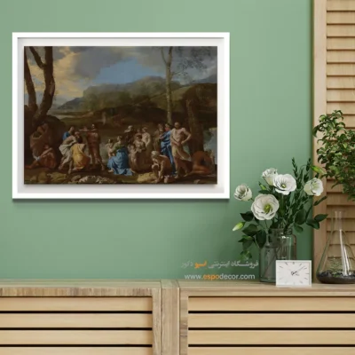 خرید تابلو نقاشی قدیمی هنر بومی - تابلو نقاشی های معروف - اسپو دکور