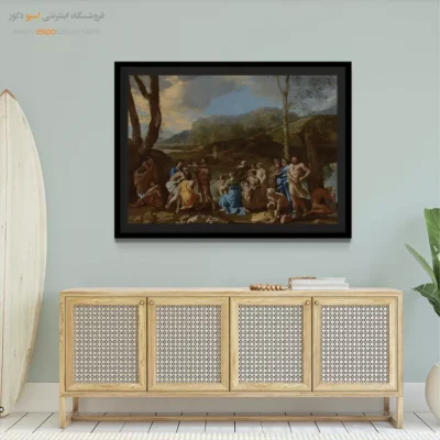 خرید تابلو نقاشی قدیمی هنر بومی - تابلو نقاشی های معروف - اسپو دکور