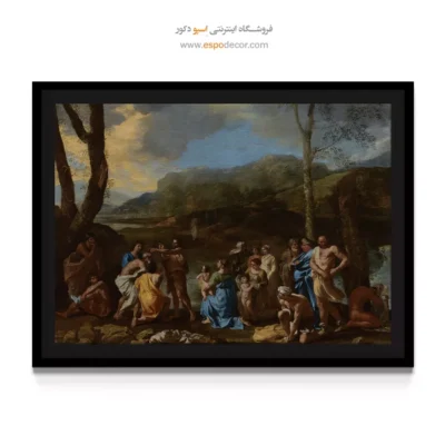 خرید تابلو نقاشی قدیمی هنر بومی - تابلو نقاشی های معروف - اسپو دکور