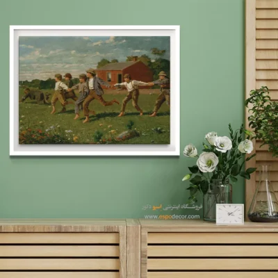 خرید تابلو نقاشی قدیمی یونان باستان - تابلو نقاشی های معروف - اسپو دکور