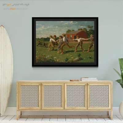 خرید تابلو نقاشی قدیمی یونان باستان - تابلو نقاشی های معروف - اسپو دکور