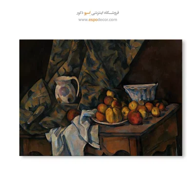 خرید تابلو نقاشی قدیمی طبیعت شاعرانه