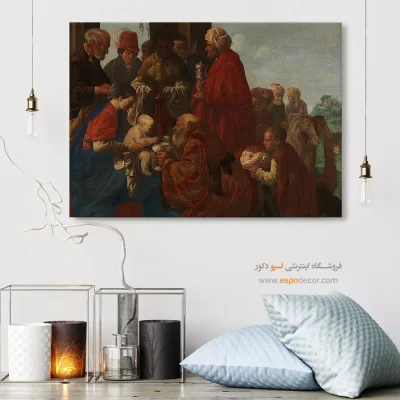 تابلو نقاشی های معروف - خرید تابلو نقاشی قدیمی سبک تزئینی - اسپو دکور