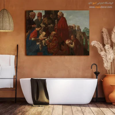 تابلو نقاشی های معروف - خرید تابلو نقاشی قدیمی سبک تزئینی - اسپو دکور