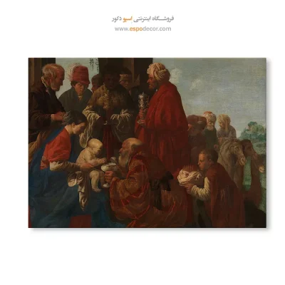 خرید تابلو نقاشی قدیمی سبک تزئینی