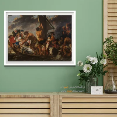 خرید تابلو نقاشی قدیمی خیابانی - تابلو نقاشی های معروف - اسپو دکور