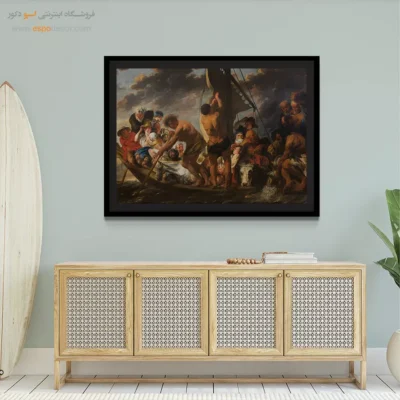 خرید تابلو نقاشی قدیمی خیابانی - تابلو نقاشی های معروف - اسپو دکور