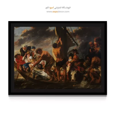 خرید تابلو نقاشی قدیمی خیابانی - تابلو نقاشی های معروف - اسپو دکور