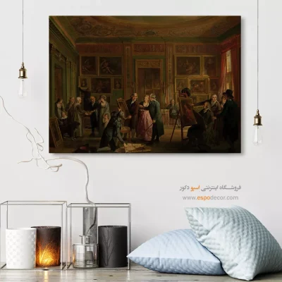 تابلو نقاشی های معروف - خرید تابلو نقاشی قدیمی پاستل - اسپو دکور