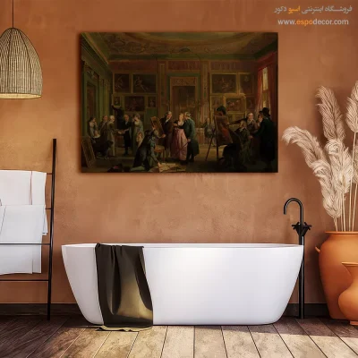 تابلو نقاشی های معروف - خرید تابلو نقاشی قدیمی پاستل - اسپو دکور