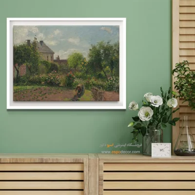 خرید تابلو نقاشی قدیمی طراحی خطی - تابلو نقاشی های معروف - اسپو دکور