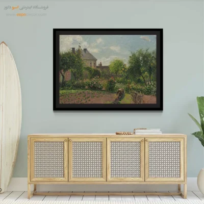 خرید تابلو نقاشی قدیمی طراحی خطی - تابلو نقاشی های معروف - اسپو دکور