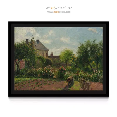 خرید تابلو نقاشی قدیمی طراحی خطی - تابلو نقاشی های معروف - اسپو دکور