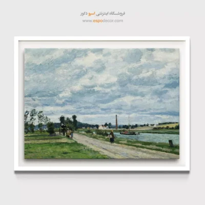 خرید تابلو نقاشی قدیمی منظره کوهستانی - تابلو نقاشی های معروف - اسپو دکور