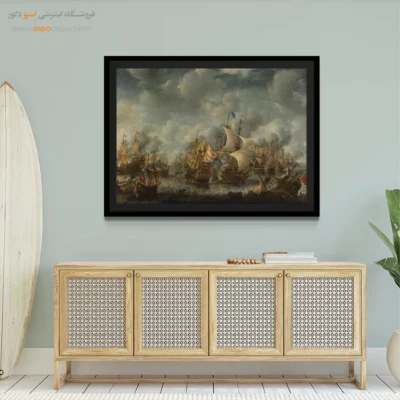 خرید تابلو نقاشی قدیمی مناظر دریا - تابلو نقاشی های معروف - اسپو دکور