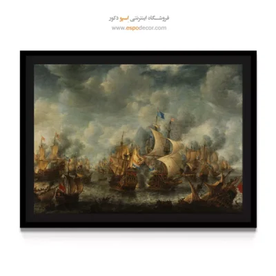 خرید تابلو نقاشی قدیمی مناظر دریا - تابلو نقاشی های معروف - اسپو دکور