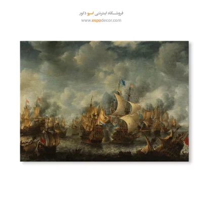 خرید تابلو نقاشی قدیمی مناظر دریا