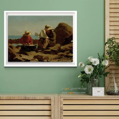 خرید تابلو نقاشی قدیمی مناظر شب - تابلو نقاشی های معروف - اسپو دکور