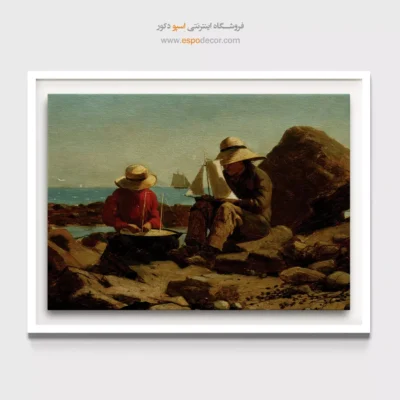 خرید تابلو نقاشی قدیمی مناظر شب - تابلو نقاشی های معروف - اسپو دکور