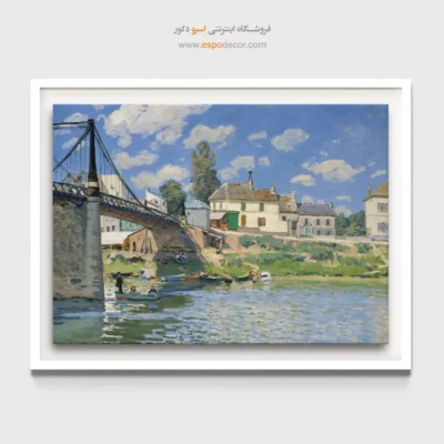 خرید تابلو نقاشی قدیمی مناظر تابستانی - تابلو نقاشی های معروف - اسپو دکور