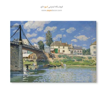 خرید تابلو نقاشی قدیمی مناظر تابستانی