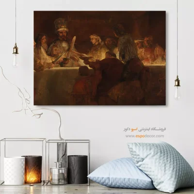 تابلو نقاشی های معروف - خرید تابلو نقاشی قدیمی ادبی - اسپو دکور