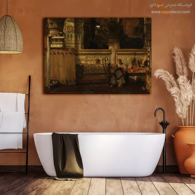 تابلو نقاشی های معروف - خرید تابلو نقاشی قدیمی موسیقیایی - اسپو دکور