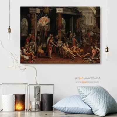 تابلو نقاشی های معروف - خرید تابلو نقاشی قدیمی پرتره - اسپو دکور