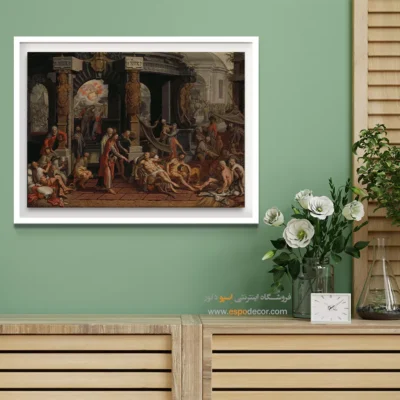 خرید تابلو نقاشی قدیمی پرتره - تابلو نقاشی های معروف - اسپو دکور