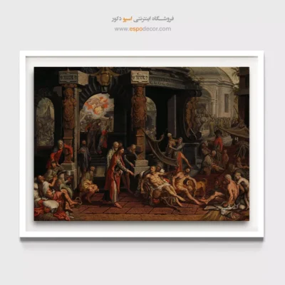 خرید تابلو نقاشی قدیمی پرتره - تابلو نقاشی های معروف - اسپو دکور