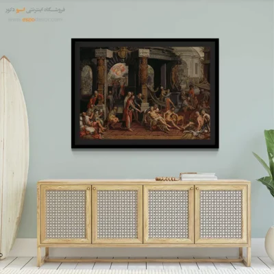 خرید تابلو نقاشی قدیمی پرتره - تابلو نقاشی های معروف - اسپو دکور