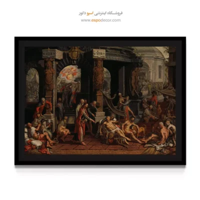 خرید تابلو نقاشی قدیمی پرتره - تابلو نقاشی های معروف - اسپو دکور