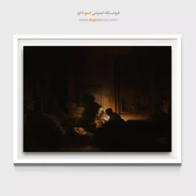 خرید تابلو نقاشی قدیمی شاهانه - تابلو نقاشی های معروف - اسپو دکور