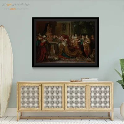 خرید تابلو نقاشی قدیمی موزه‌ای - تابلو نقاشی های معروف - اسپو دکور