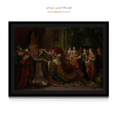 خرید تابلو نقاشی قدیمی موزه‌ای - تابلو نقاشی های معروف - اسپو دکور