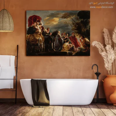 تابلو نقاشی های معروف - خرید تابلو نقاشی قدیمی هنرمندان مشهور - اسپو دکور