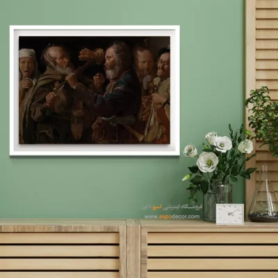 خرید تابلو نقاشی قدیمی داوینچی - تابلو نقاشی های معروف - اسپو دکور
