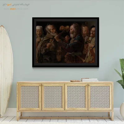 خرید تابلو نقاشی قدیمی داوینچی - تابلو نقاشی های معروف - اسپو دکور