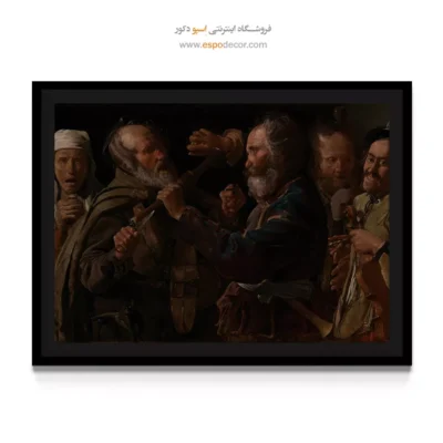 خرید تابلو نقاشی قدیمی داوینچی - تابلو نقاشی های معروف - اسپو دکور