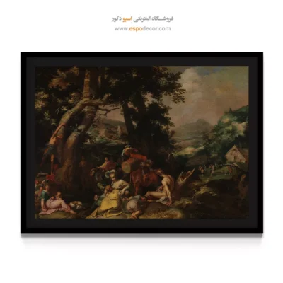 خرید تابلو نقاشی قدیمی بوتیچلی - تابلو نقاشی های معروف - اسپو دکور