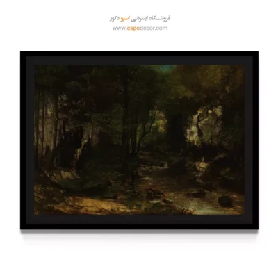 خرید تابلو نقاشی قدیمی سزان - تابلو نقاشی های معروف - اسپو دکور