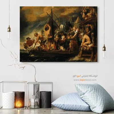 تابلو نقاشی های معروف - خرید تابلو نقاشی قدیمی پل گوگن - اسپو دکور