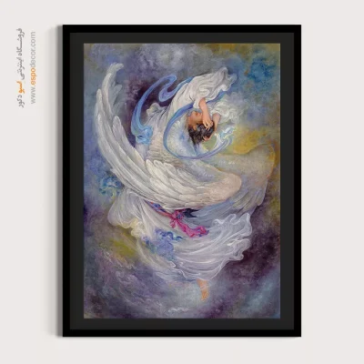 تابلو دعا کردن برای گناهان انسان استاد فرشچیان - دعا کردن برای گناهان انسان – تابلو نقاشی های استاد فرشچیان - اسپو دکور