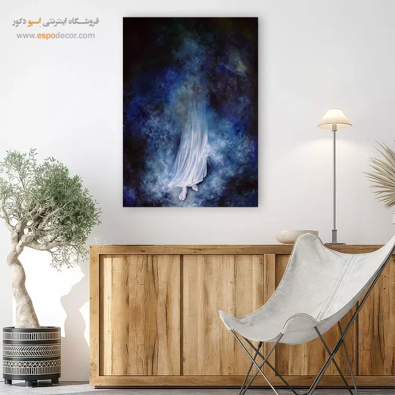 بوم کنواس صبر,خرید تابلو